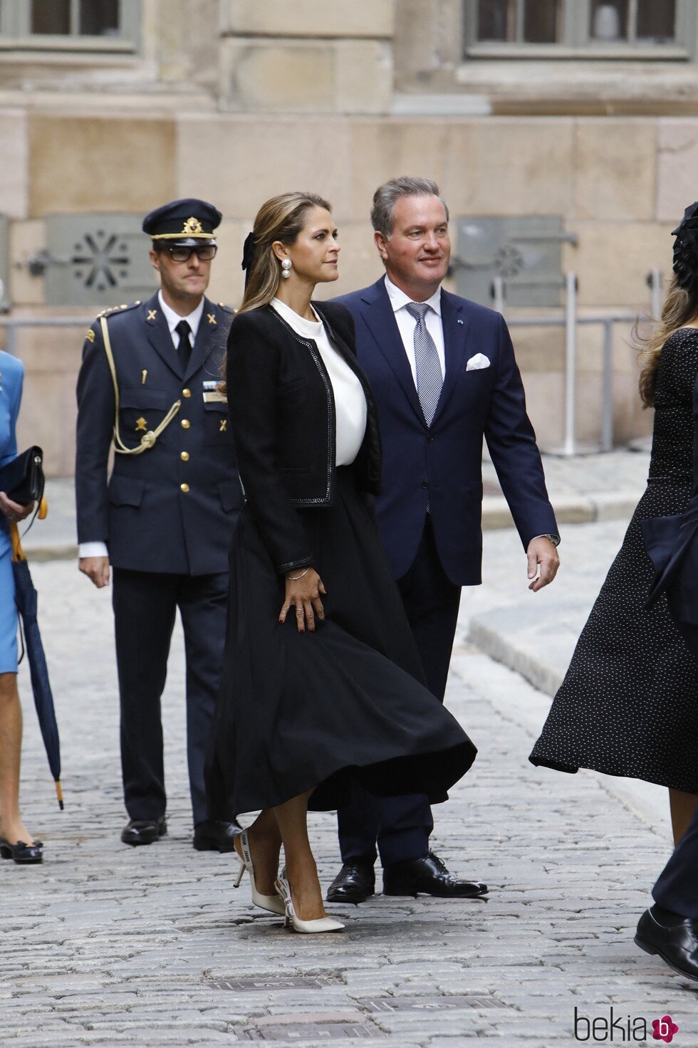 Magdalena de Suecia y Chris O'Neill en la Apertura del Parlamento Sueco 2024