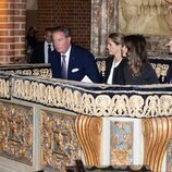 Magdalena de Suecia y Chris O'Neill y Carlos Felipe y Sofia de Suecia en la Apertura del Parlamento Sueco 2024