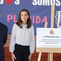 La Reina Letizia con Emiliano García-Page en la apertura del Curso Escolar 2024/2025