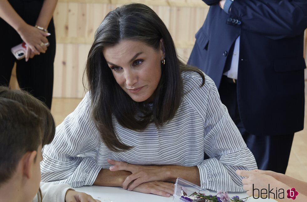 La Reina Letizia en la apertura del Curso Escolar 2024/2025 en Azuqueca de Henares