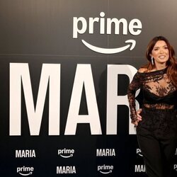 Cayetano Rivera y Maria Cerqueira en la premiere del documental 'Maria'