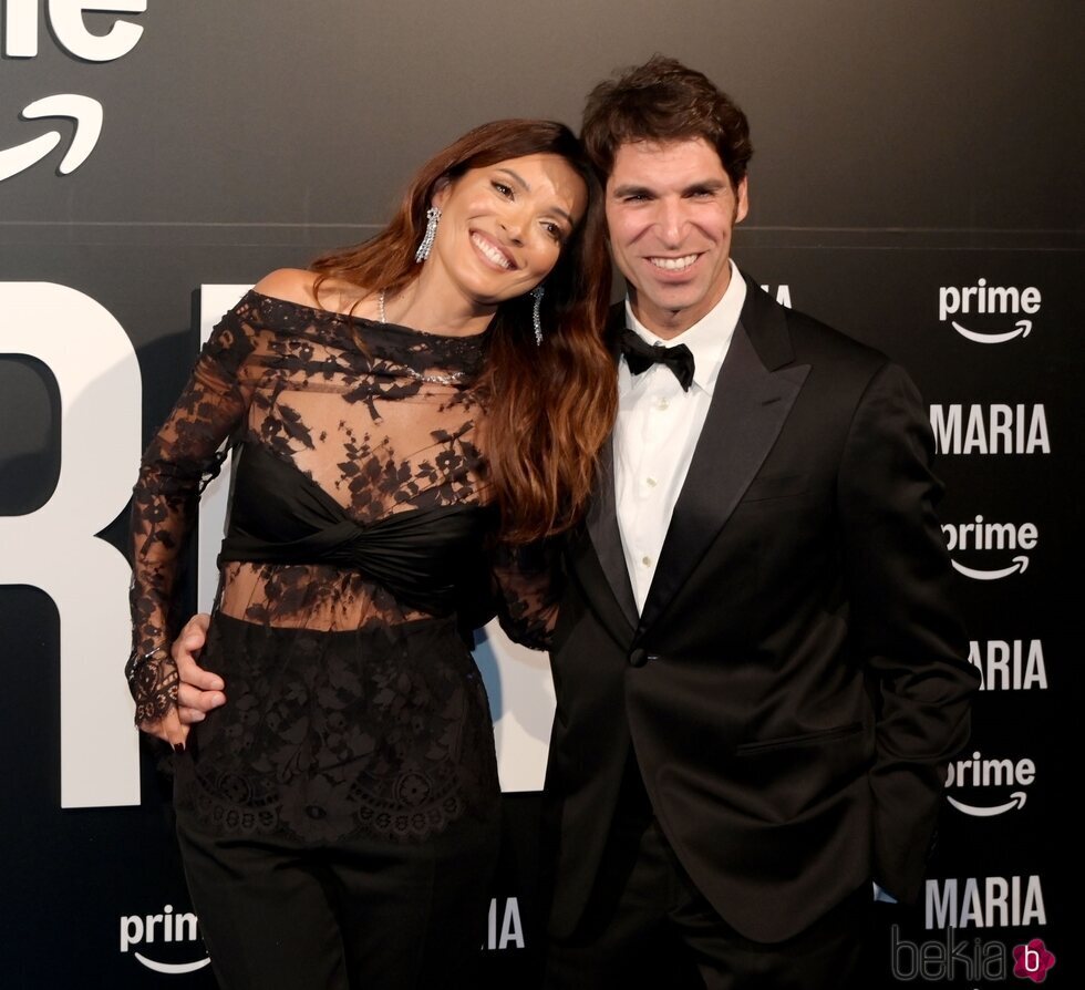 Cayetano Rivera y Maria Cerqueira, muy cómplices en la premiere del documental 'Maria'