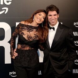 Cayetano Rivera y Maria Cerqueira, muy cómplices en la premiere del documental 'Maria'