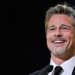 Brad Pitt en la entrega de los Premios César 2023 en París