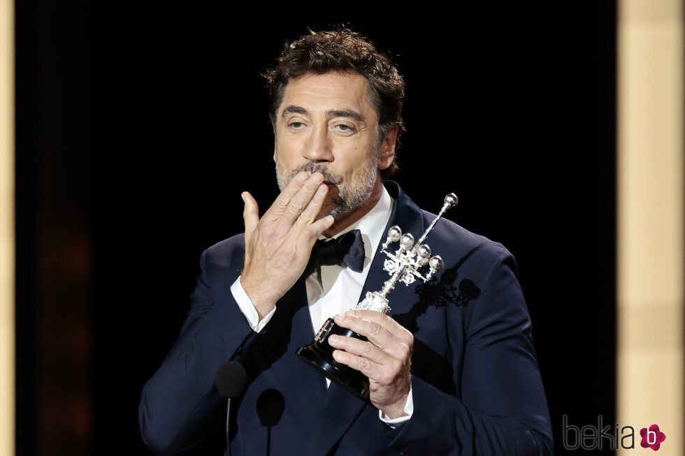 Javier Bardem, agradecido tras recibir el Premio Donostia en el Festival de San Sebastián 2024