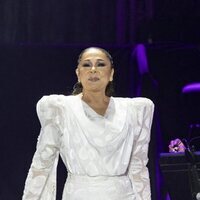 Isabel Pantoja durante su concierto de Tenerife