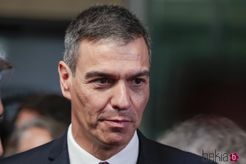 Pedro Sánchez en la premiere de 'La habitación de al lado' de Pedro Almodóvar en el Festival Internacional de Cine de San Sebastián 2024