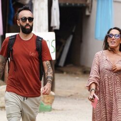 Malú y su novio Ángel Fernández de vacaciones en Ibiza