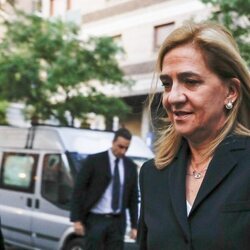 La Infanta Cristina en la misa funeral de Juan Miguel Villar Mir