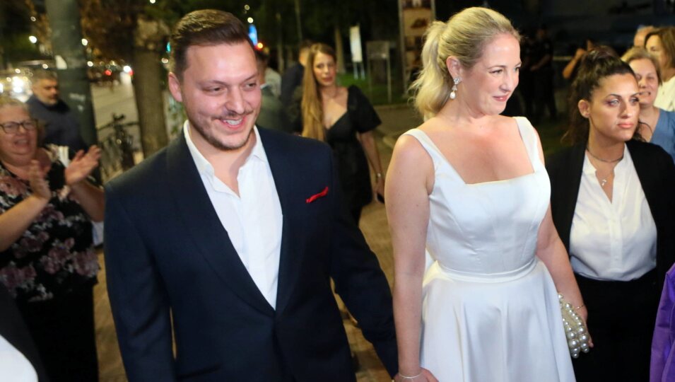 Theodora de Grecia y Matthew Kumar en la cena privada previa a la boda