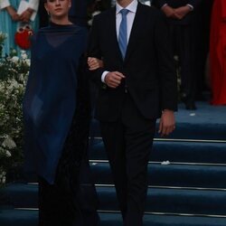 Irene Urdangarin y Miguel Urdangarin en la boda de Theodora de Grecia y Matthew Kumar