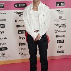 Álvaro de Luna en la cena de nominados de Los 40 Music Awards 2024