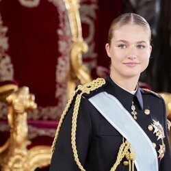 La Princesa Leonor en la recepción oficial por el Día de la Hispanidad 2024