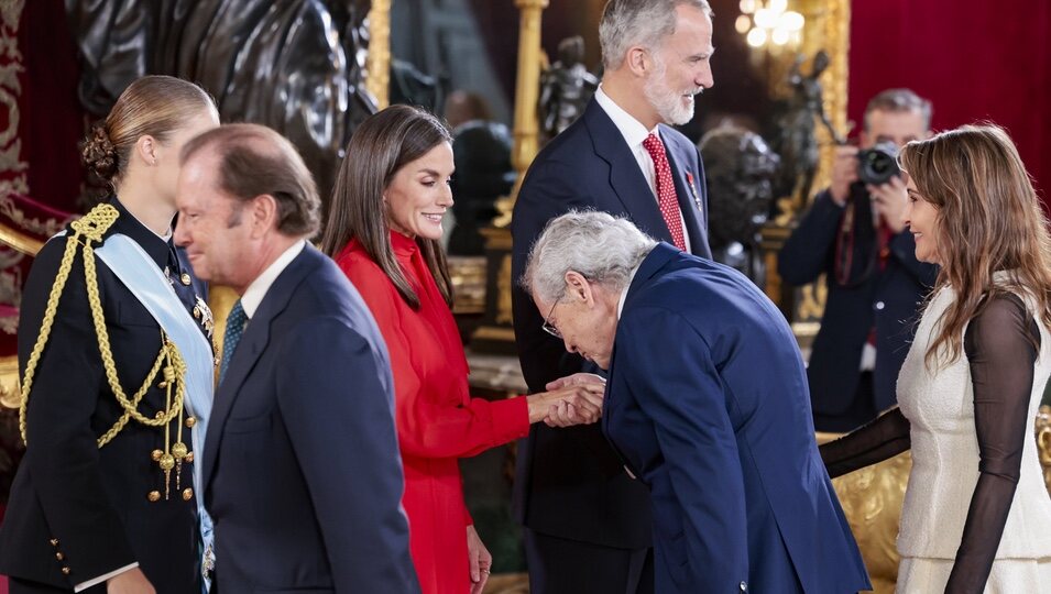 Fernando Ónega en la recepción oficial por el Día de la Hispanidad 2024