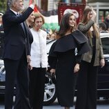 El Rey Felipe, la Princesa Leonor, la Reina Sofía, la Reina Letizia y la Infanta Sofía llegan a los Premios Princesa de Asturias