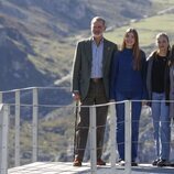 Los Reyes Felipe y Letizia, la Princesa Leonor y la Infanta Sofía en el Pueblo Ejemplar de Asturias 2024