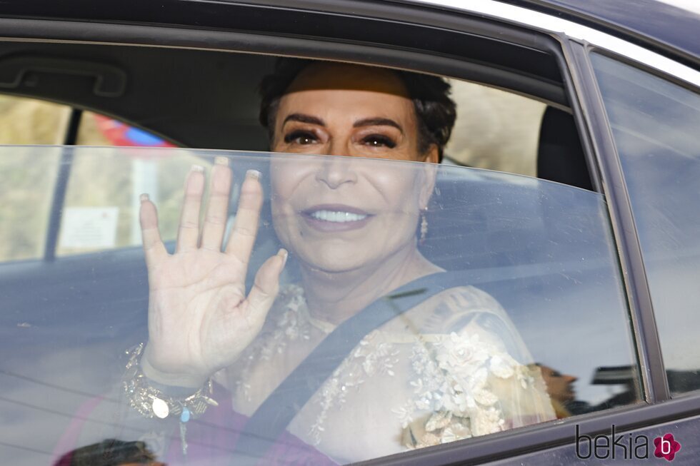 Maestro Joao llegando a la boda de Ana Guerra y Víctor Elías