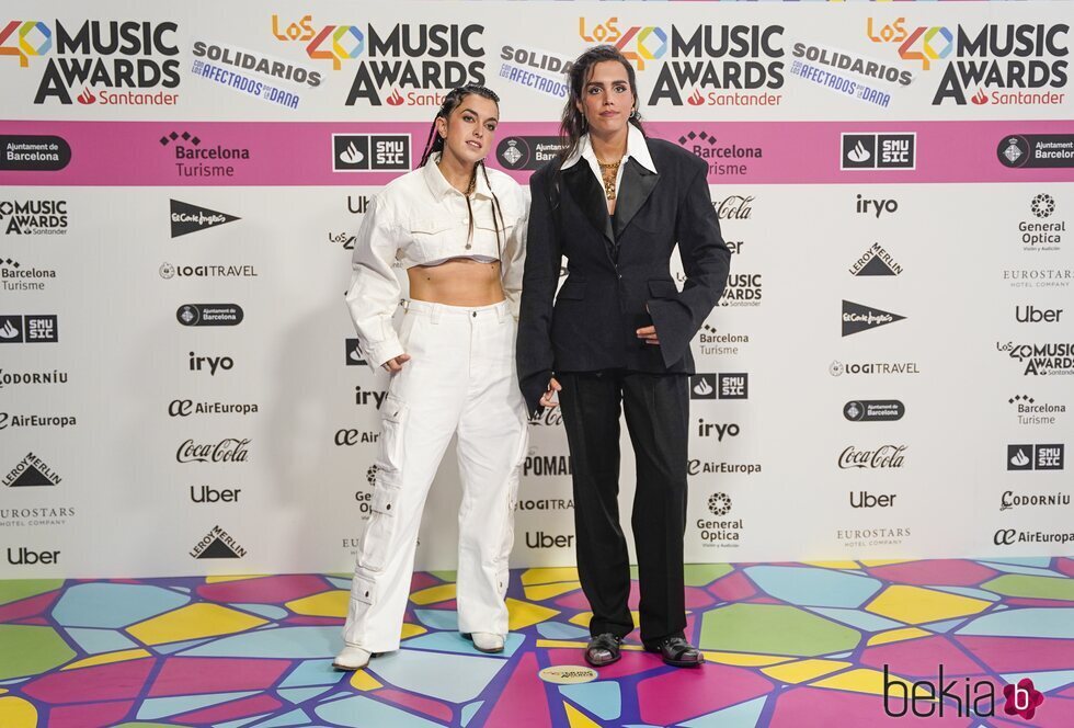 Marlena en Los 40 Music Awards en Barcelona