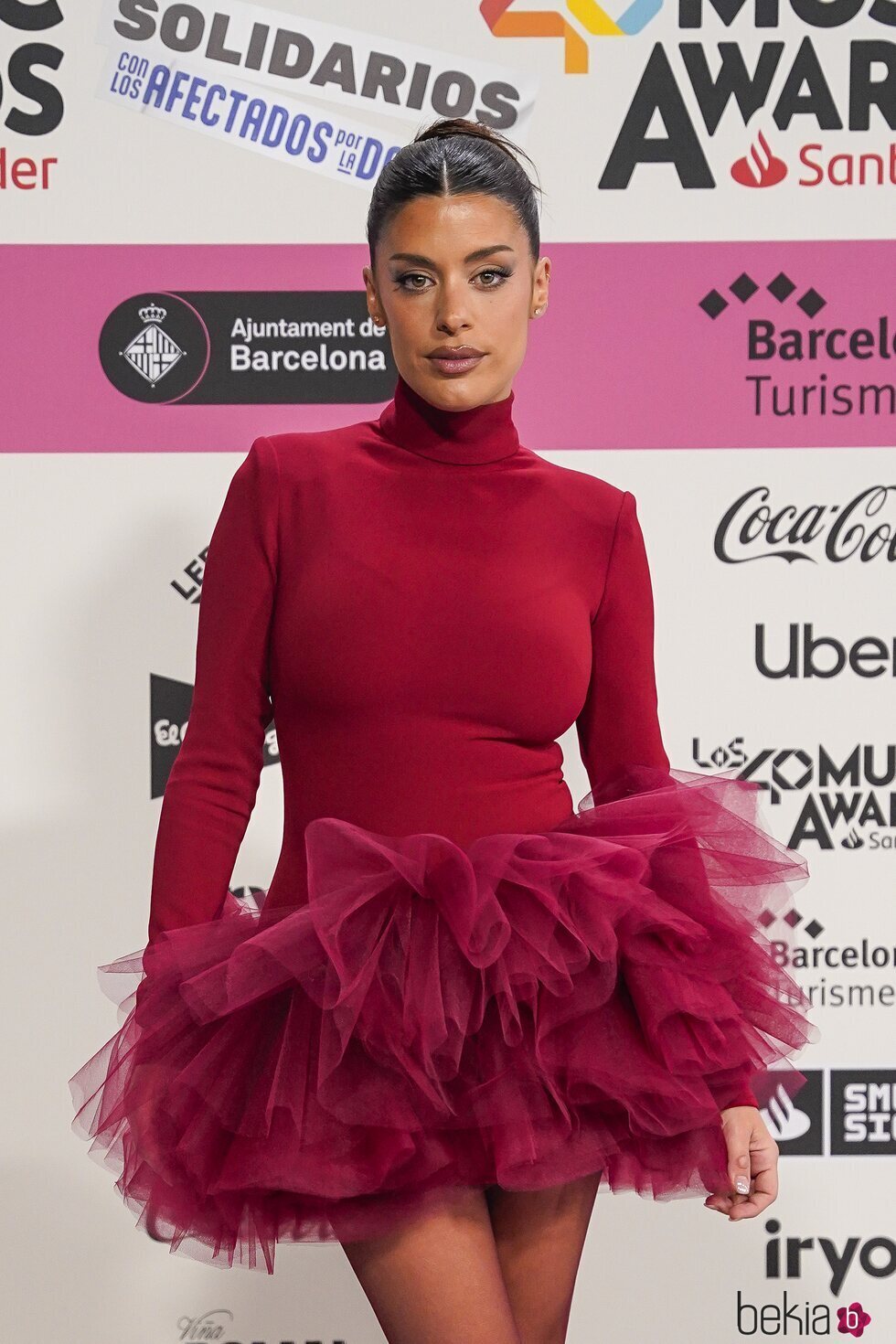 Dulceida en Los 40 Music Awards en Barcelona