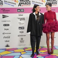 Dulceida y Alba Paul en Los 40 Music Awards en Barcelona