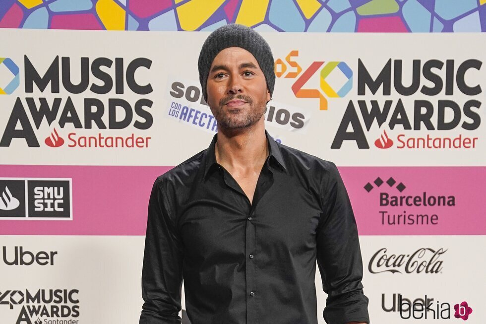 Enrique Iglesias en Los 40 Music Awards en Barcelona