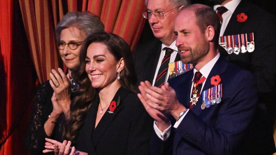 Kate Middleton y el Príncipe Guillermo en el Festival Anual del Recuerdo de la Legión Real Británica 2024