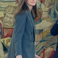 La Reina Letizia en una audiencia en el Palacio de la Zarzuela