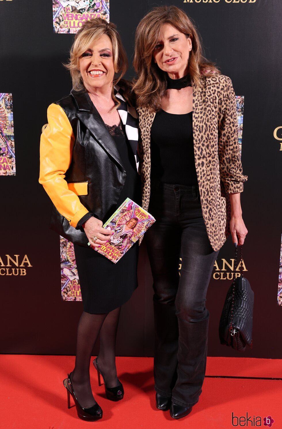 Lydia Lozano y Gema López en la presentación de su libro