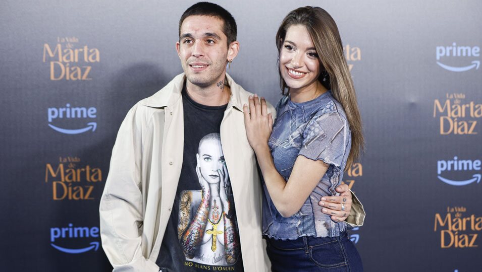 Víctor Elías y Ana Guerra en la presentación el documental de Marta Díaz para Prime Video