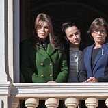 Estefanía de Mónaco y sus hijos en el Día Nacional de Mónaco 2024