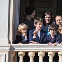 Beatrice Borromeo y su hijo, Carlota Casiraghi y sus hijos, Alexandra de Hannover y los hijos de Andrea Casiraghi