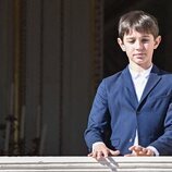 Raphaël Elmaleh, hijo de Carlota Casiraghi, en el Día Nacional de Mónaco 2024