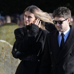 Niall Horan a la salida del funeral de Liam Payne