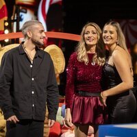 María José Galera con su hija Laura y Manu en la gala 12 de 'GH 2024'