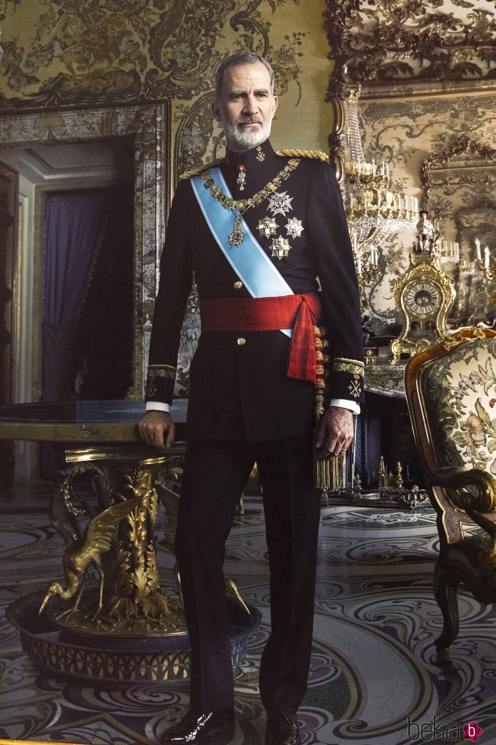 Retrato de Rey Felipe VI realizado por Annie Leibovitz