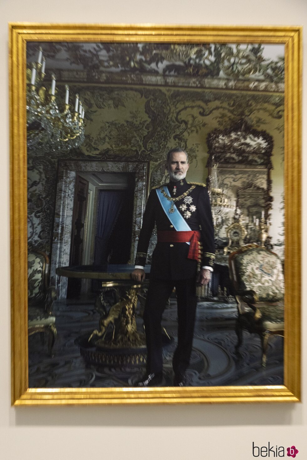 Retrato realizado por Annie Leibovitz del Rey Felipe VI