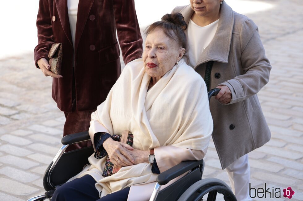 Gemma Cuervo en la entrega de las Medallas de Oro al Mérito en las Bellas Artes