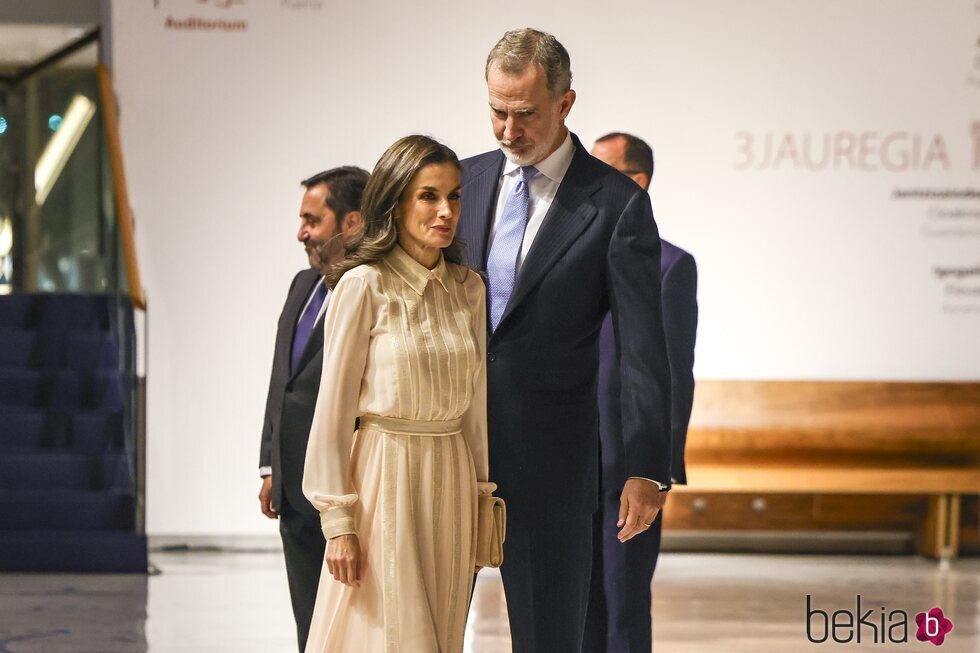 Los Reyes Felipe y Letizia acuden a la Ópera de Bilbao