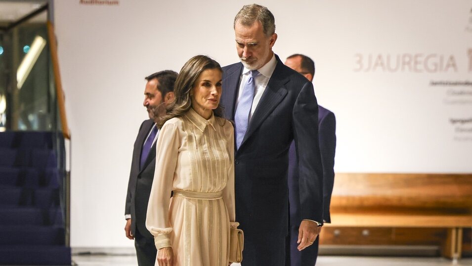 Los Reyes Felipe y Letizia acuden a la Ópera de Bilbao