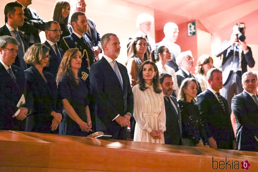 Los Reyes Felipe y Letizia en la Ópera de Bilbao