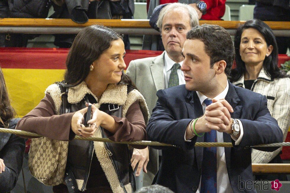 Victoria Federica y Froilán en una corrida de toros solidaria por Valencia