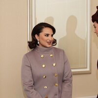 Kate Middleton y la Jequesa Jawaher Al Thani en su visita de Estado a Londres