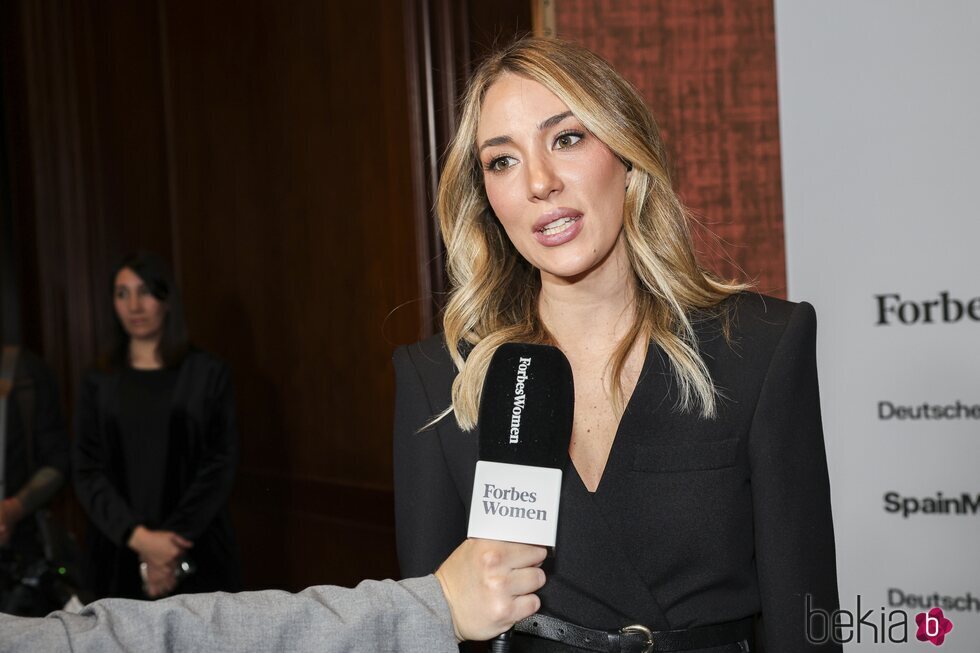 Alice Campello en un evento de Forbes en Madrid