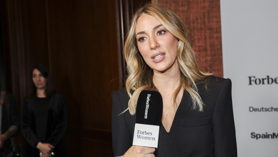 Alice Campello en un evento de Forbes en Madrid