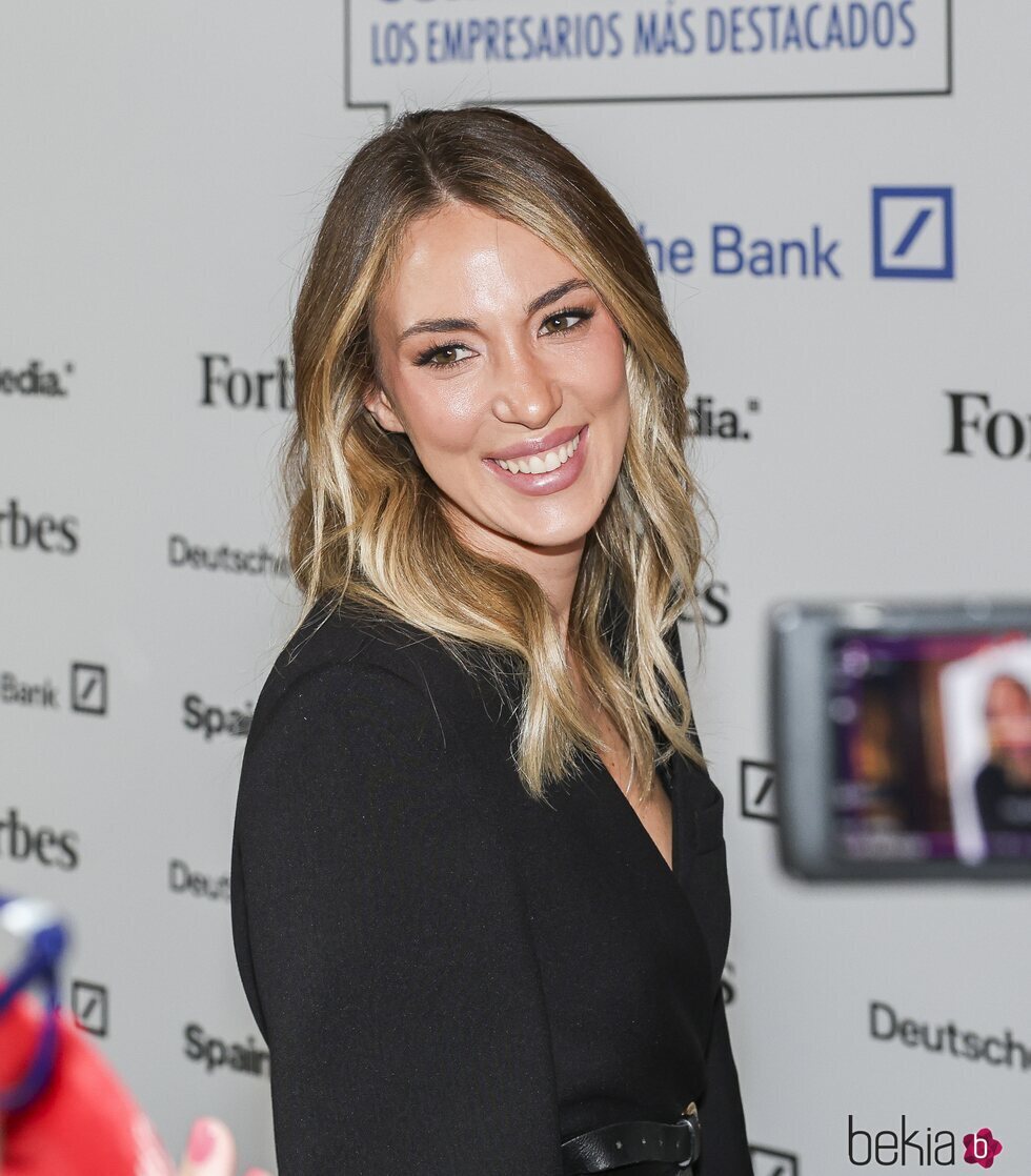 Alice Campello, muy sonriente en un evento de Forbes en Madrid