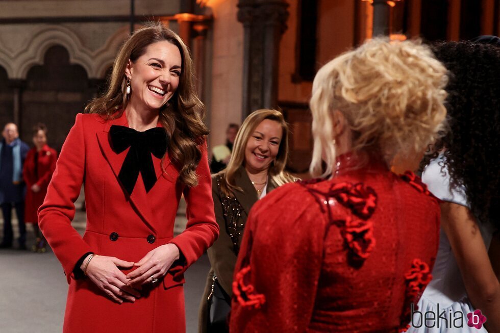 Kate Middleton en la abadía de Westminster para el concierto de Villancicos el 6 de diciembre de 2024