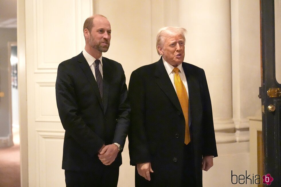 El Príncipe Guillermo y Donald Trump reunidos en París tras la reapertura de Notre Dame