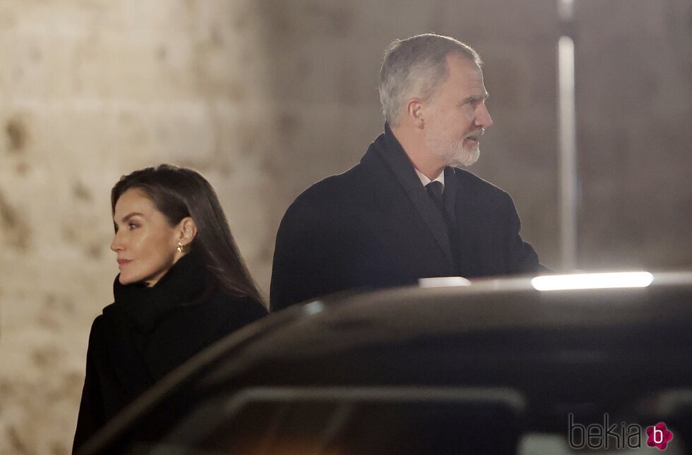 Los Reyes Felipe y Letizia en la misa funeral por las víctimas de la DANA