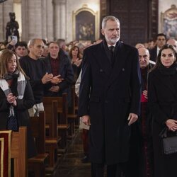 Los Reyes Felipe y Letizia en la misa funeral por las víctimas de la DANA en la Catedral de Valencia