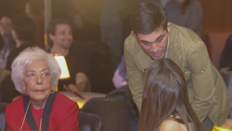 Marisol Álvarez del Valle, Víctor Elías y Ana Guerra en la presentación del libro de Víctor Elías